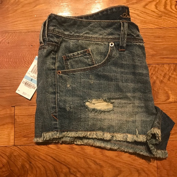 American Rag Ripped Denim Shorts - Picture 3 of 5